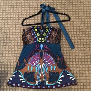 Hale job beaded halter